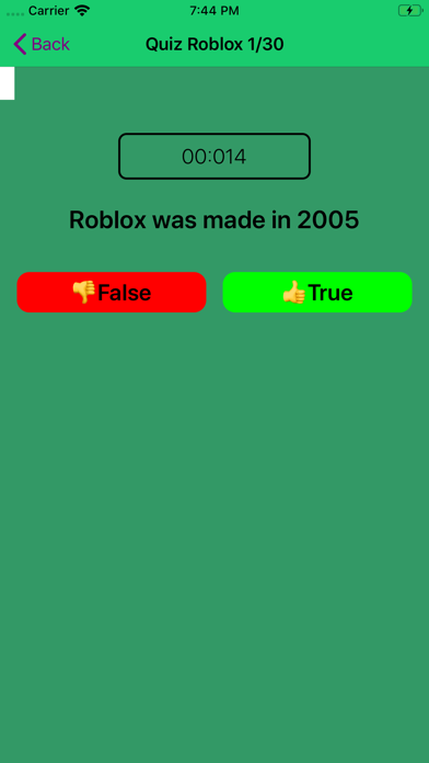 roblox knowledge quiz answer