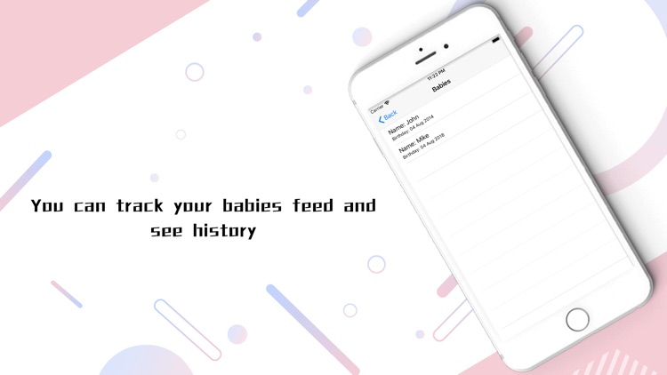 Baby feed reminder and tracker