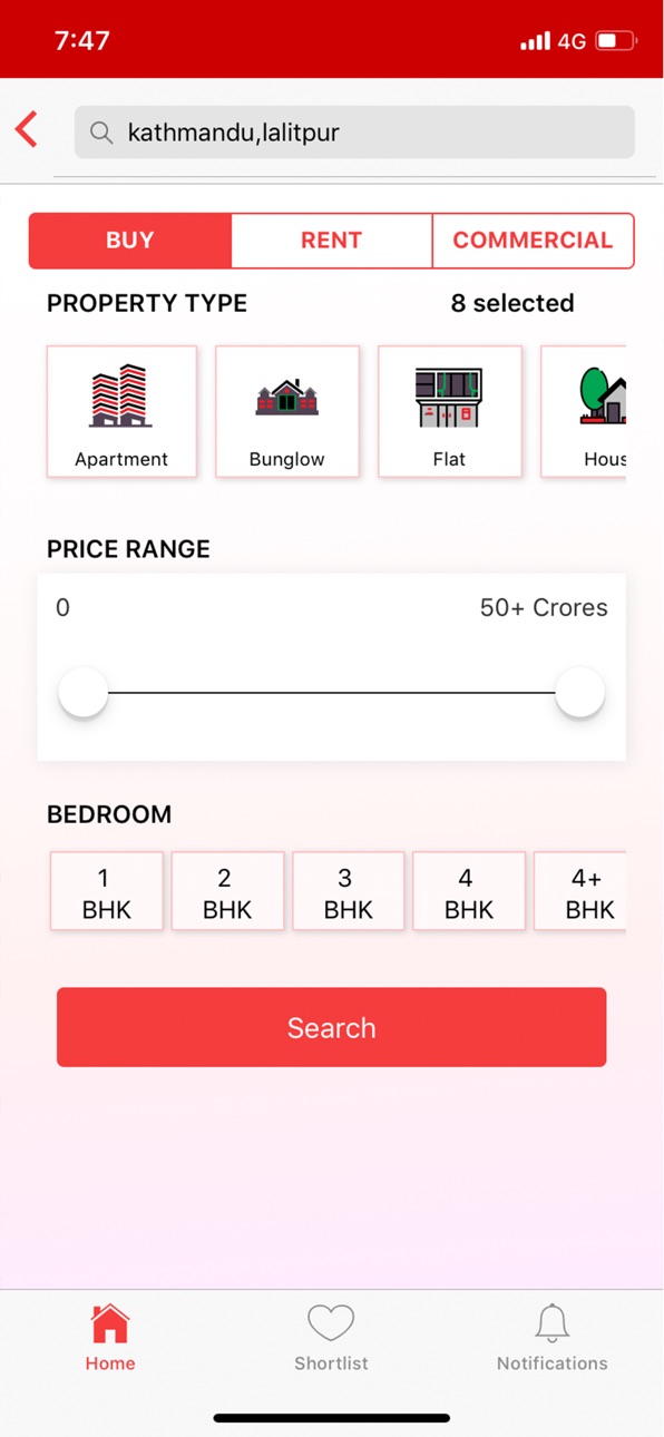 iPhone screenshot