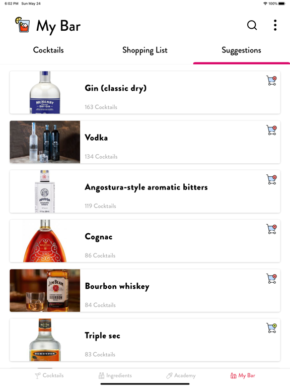 Cocktails App: Drinks Database iPad screenshot 10 - Food & Drink app