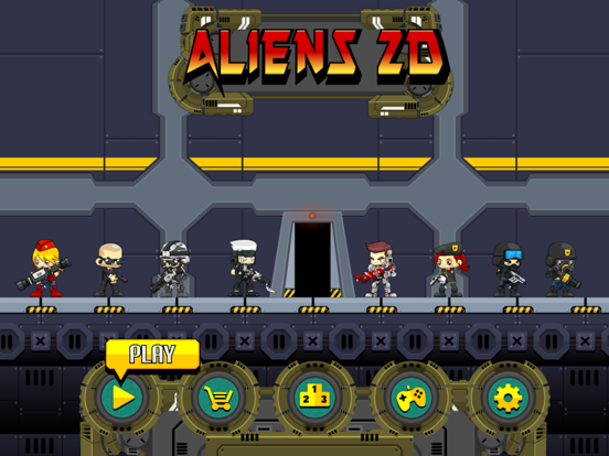 Screenshot #4 pour Aliens 2D: Run & Gun