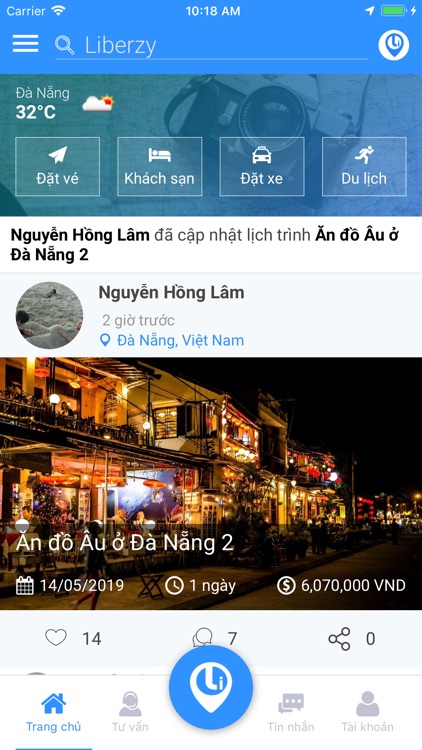 Liberzy - Your travel map