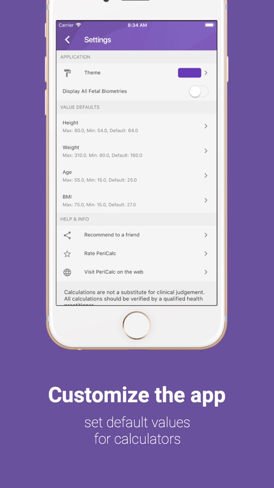 #3. PeriCalc (iOS) بواسطة: Code Nine Labs LLC