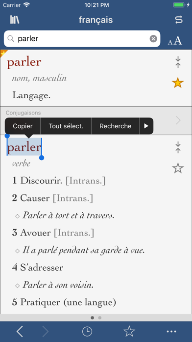 Screenshot #1 pour Ultralingua français