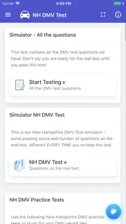 new hampshire dmv test iphone screenshot 3