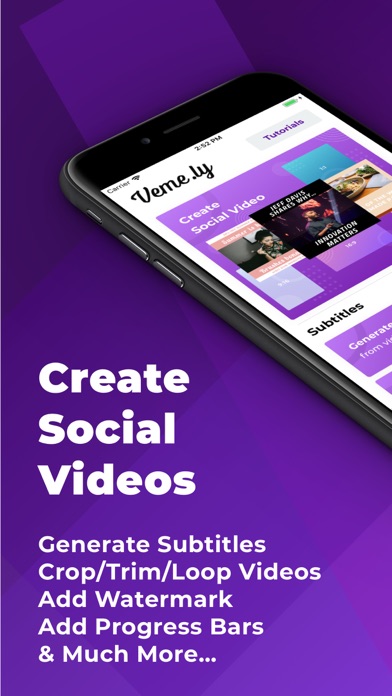 Veme.ly: Video Subtitles Screenshot