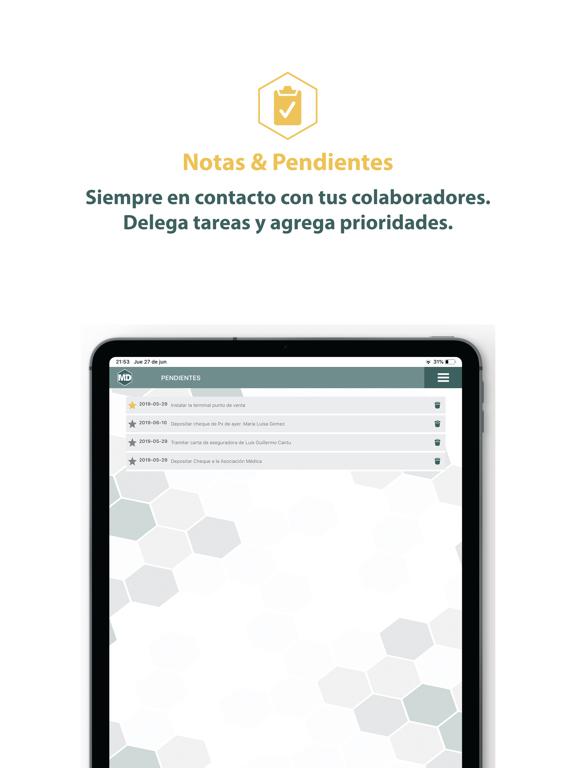 Pagos MD iPad screenshot 6 - Medical app