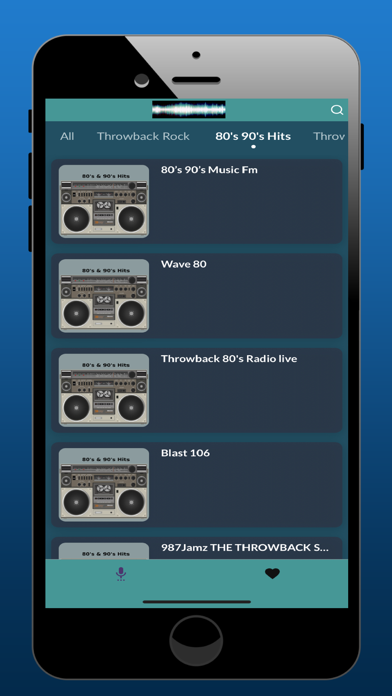 Screenshot #2 pour Throwback Party Radio