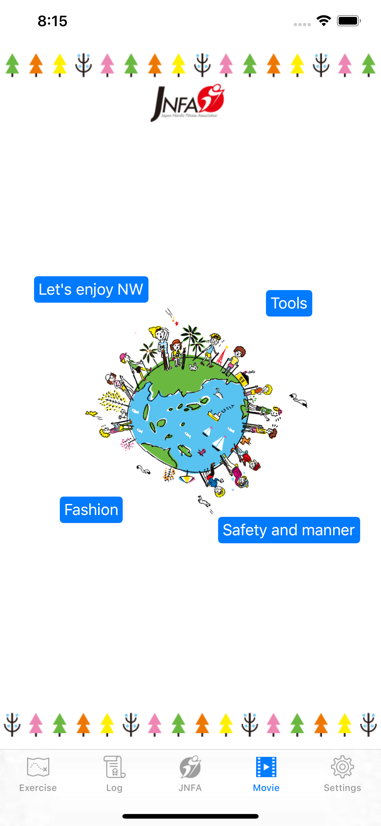 JNFA NW (Nordic walking)