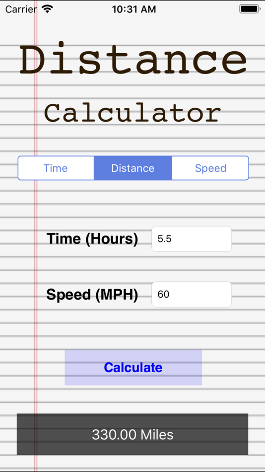 #2. Distance Speed Time Calculator (iOS) 由: Rocket Splash Games