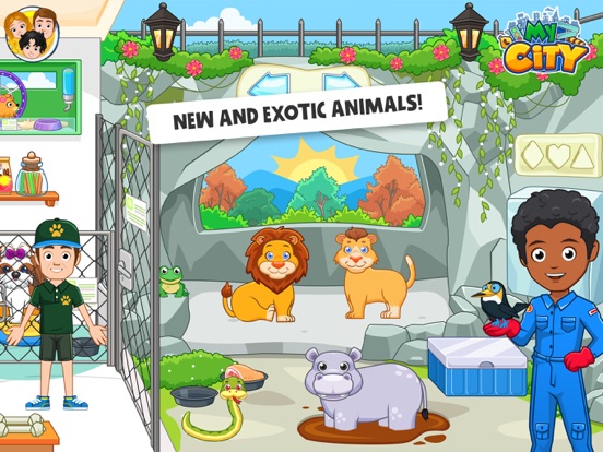 My City: Animal Care Shelter iPad screenshot 3 - Education app