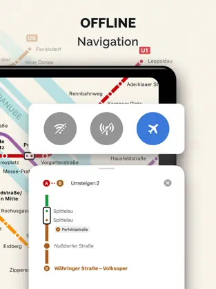 Screenshot 2 Aleman y Austrian Metro Rutas iphone