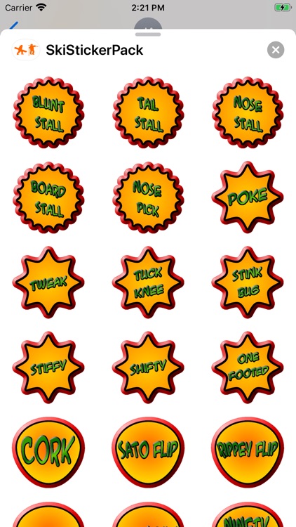 Ski Stickers screenshot-9