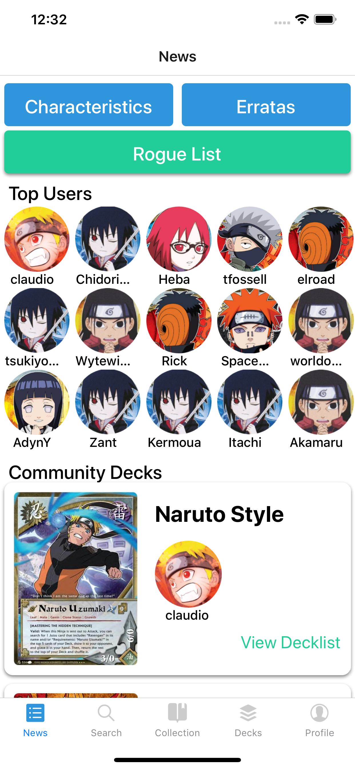 Card Collector: Naruto Edition