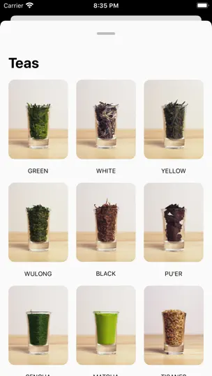 Screenshot von The Great Tea App auf dem iPhone 4
