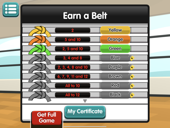 Times Tables Karate Lite screenshot 3