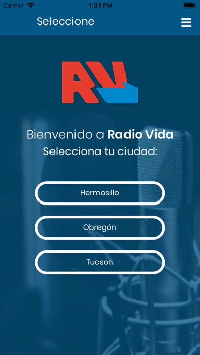 Screenshot #1 pour Radio Vida Mx