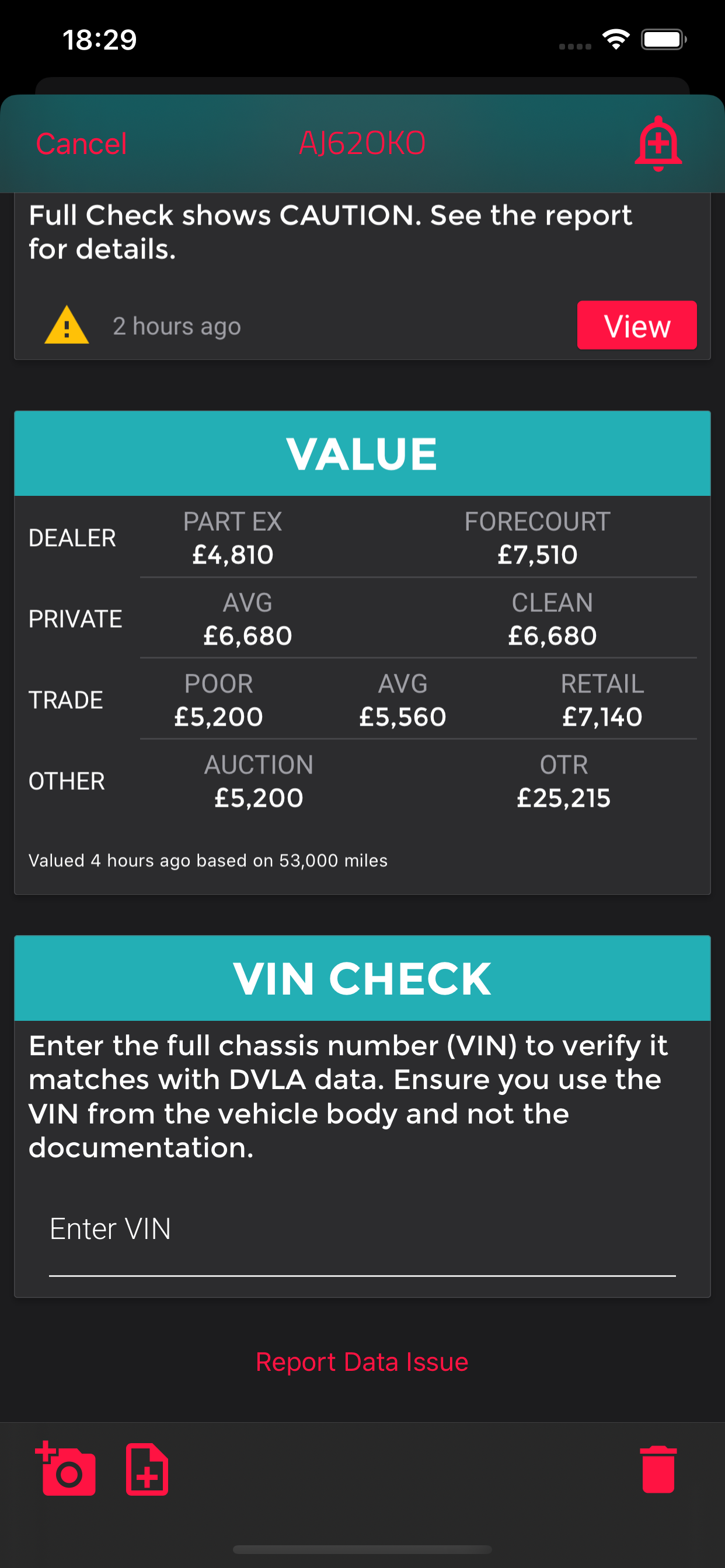 autoClarity: Car Check & Value screenshot 4