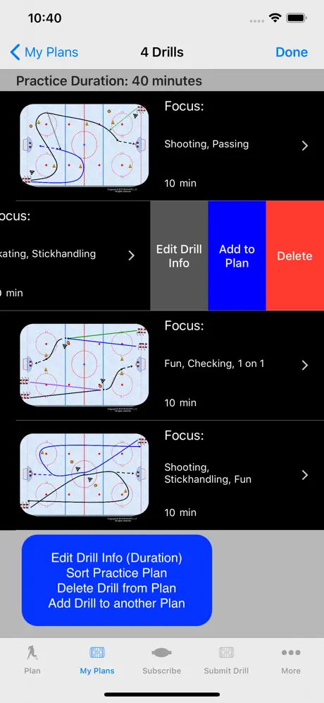 Hockey Practice Guide