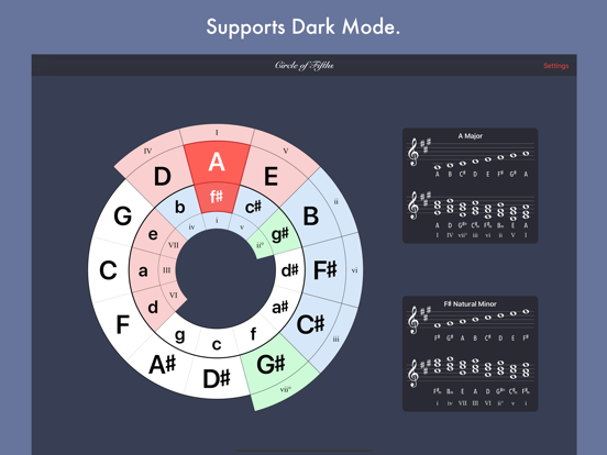 Screenshot #5 pour Circle of Fifths, Opus 1