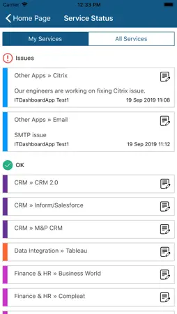 NHG IT Dashboard screenshot 3