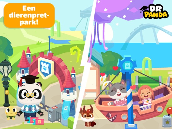 Dr. Panda Stad: Dierenpark iPad app afbeelding 1