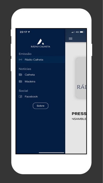Screenshot #1 pour Rádio Calheta