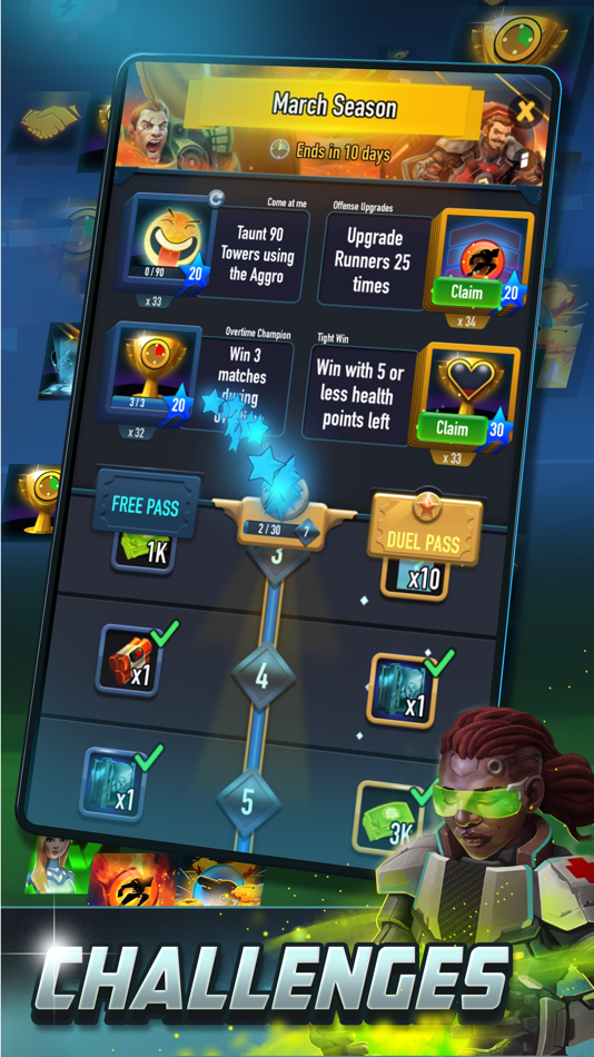 #5. Tower Duel - PvP TD Games (iOS) By: Crit Crew GmbH