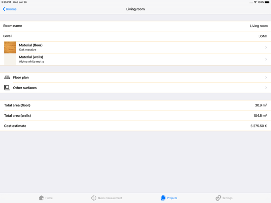 MasterPlan AR iPad screenshot