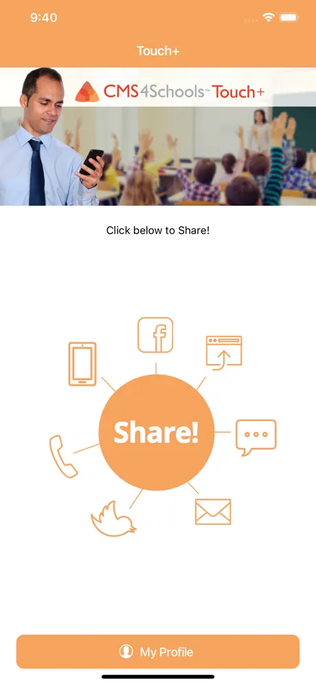 CMS4Schools Touch+