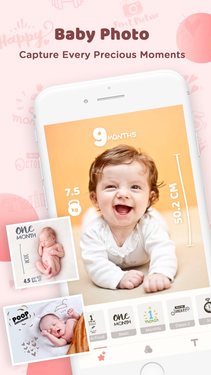 Babily - Baby Milestones Fotos