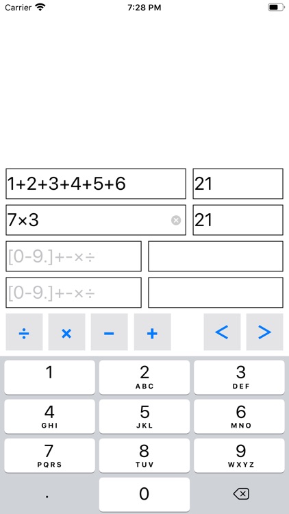 Easy Calculators with Cursors