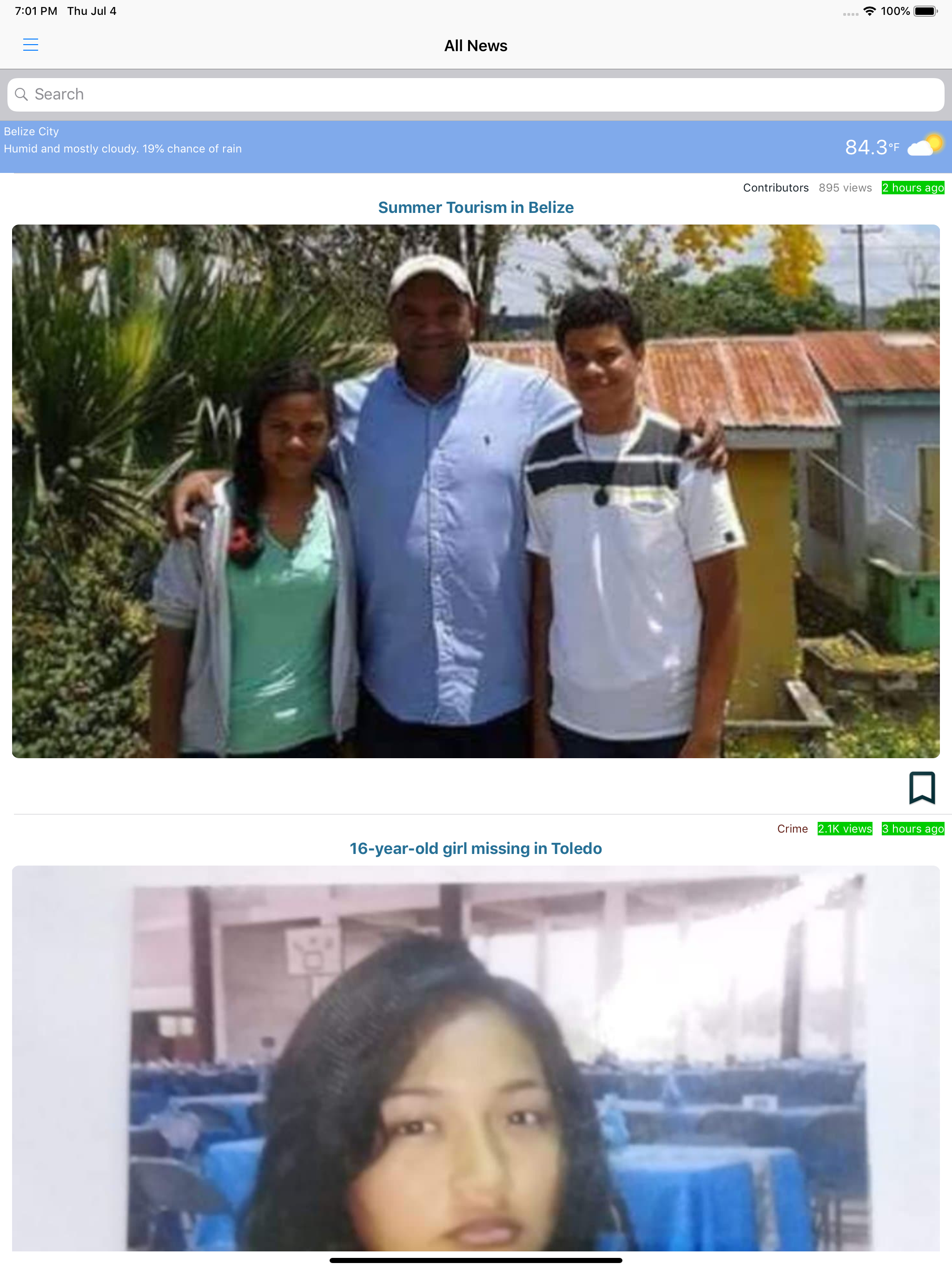 Breaking Belize News screenshot 6