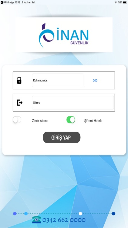 İnan Alarm Sinyal Takibi