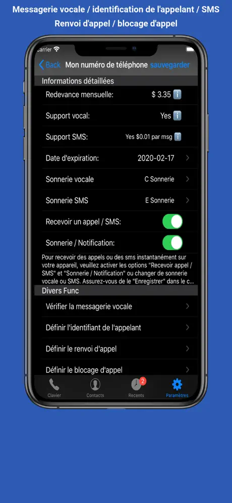 TalkTT - Appeler, SMS, Numéro