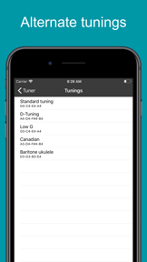 Ukulele Tuner EM-1 screenshot
