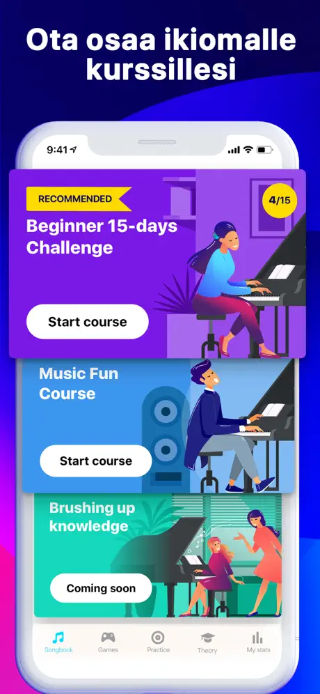 Hello Piano - Tunnit ja Peli