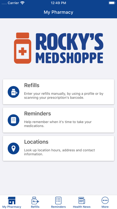Screenshot #1 pour Rocky's Med Shoppe