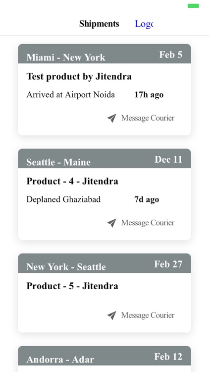 Airquest Customer App