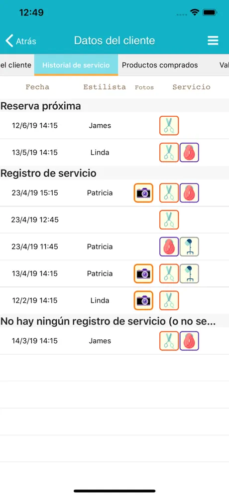TapStyle para una peluquería