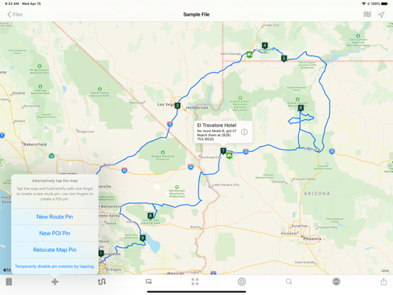 Road Trip Planner™ iPad app afbeelding 10