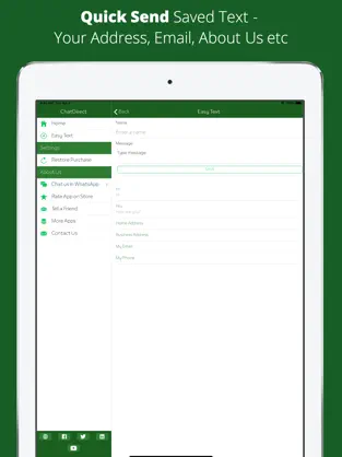 Screenshot 4 ChatDirect - Message Directly iphone
