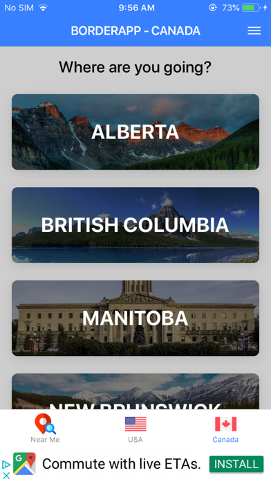 Borderapp screenshot