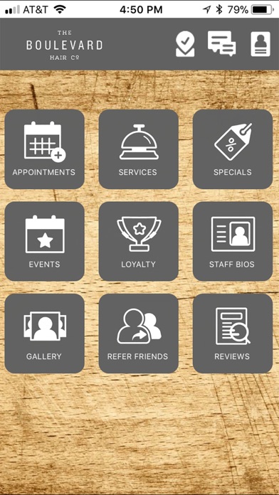 The Boulevard Hair Company iPhone screenshot 2 - Business app