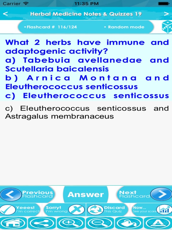 Screenshot #4 pour Herbal Medicine Exam Prep Q&A