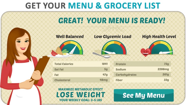 DietWiz: Weekly Meal Planner screenshot-3