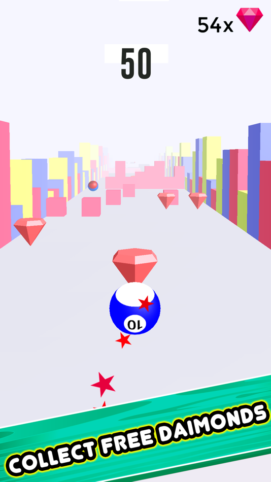 #7. Roll Up Catch Up Speed Ball (iOS) By: Muhammad Taqweem Sultan