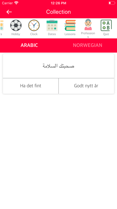 Arabic Norwegian Dictionary screenshot 3