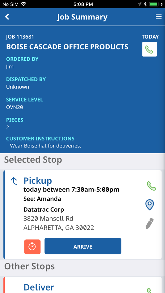#2. Datatrac for Drivers (iOS) 由: Datatrac