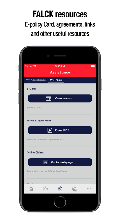 Falck- Safe Travel Screenshot